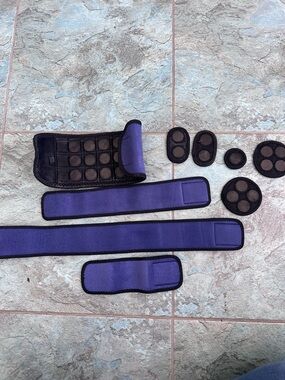 Vtg HoMedics TheraP Magnetic Therapy System MTP1000 9 Pc 29 Gold Standard *read